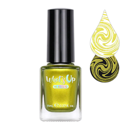 Whats Up Nails - Stamping Polish - Greenback Miner