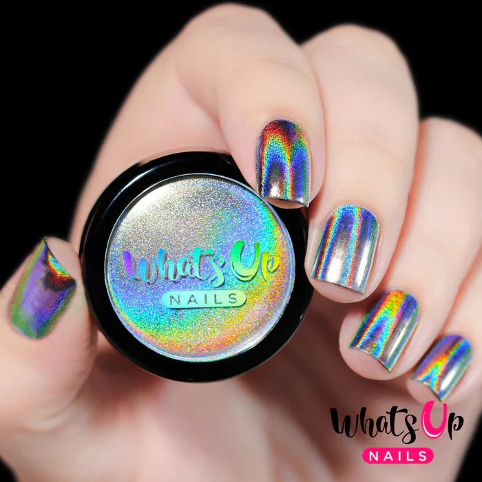 Whats Up Nails - Chrome Powder - Holographic