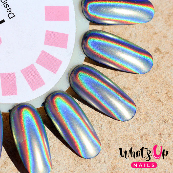 Whats Up Nails - Chrome Powder - Holographic