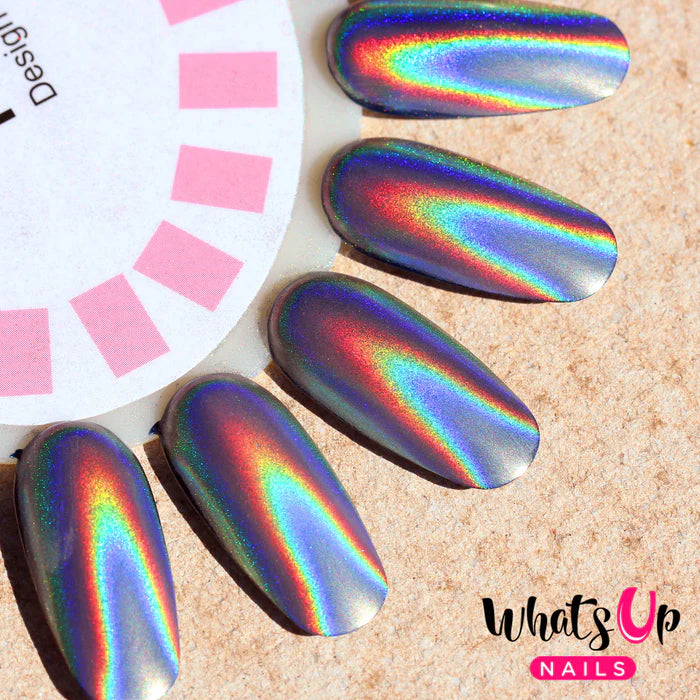 Whats Up Nails - Chrome Powder - Holographic