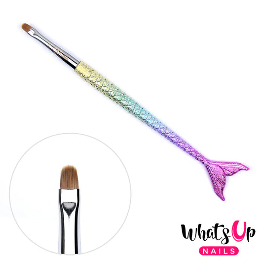 Whats Up Nails Brush - Mermaid #2 Round