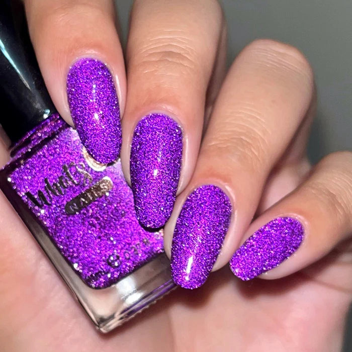 Whats Up Nails - Nail Polish - Plumingo Party (Flash Reflective)
