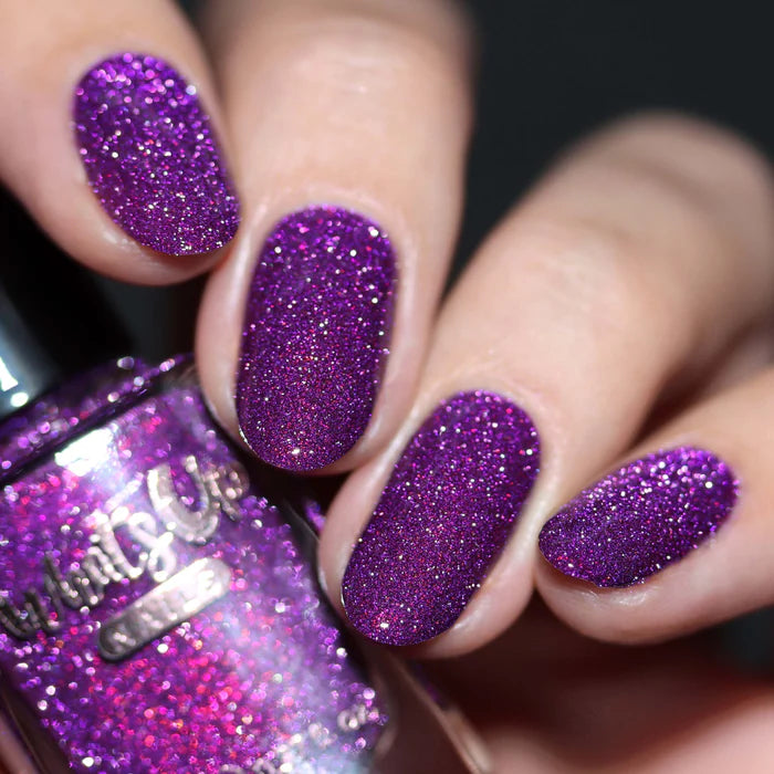 Whats Up Nails - Nail Polish - Plumingo Party (Flash Reflective)