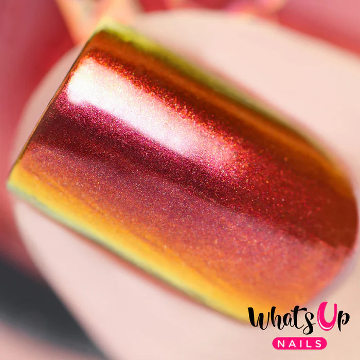 Whats Up Nails - Chrome Powder - Sunset